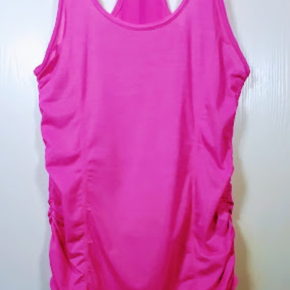 MPG Hot Pink racer back athletic tank Small - Picture 8 of 17